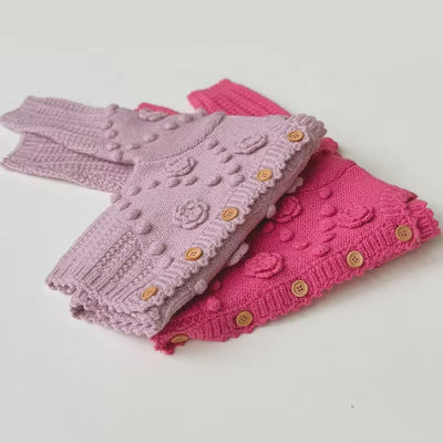 Spot Louise Misha 2025 AW New Children'S Sweater, Cape Cardigan, Knitted Pants, Coat