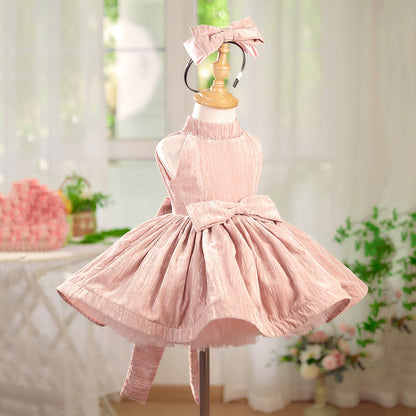 Velvet Halter Heavy Industry Birthday Party Pettiskirt
