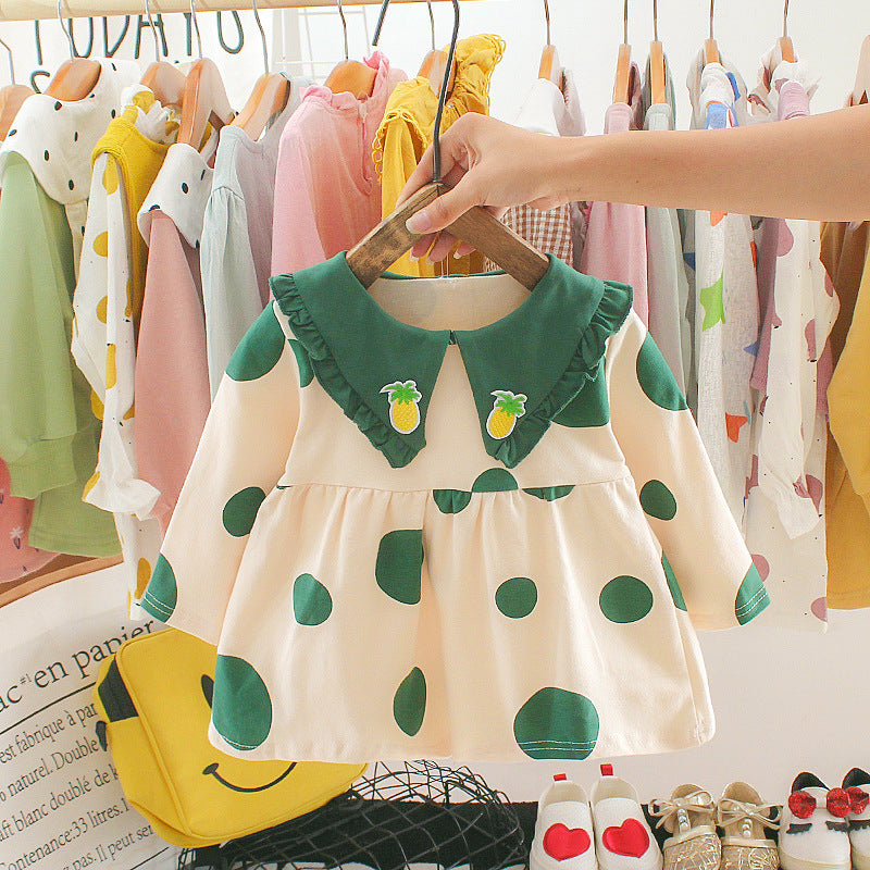 Fashion Girls Autumn Fashionable Dress