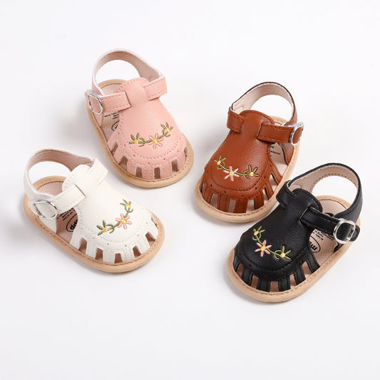 Spring And Summer Special Embroidered Baby Sandals