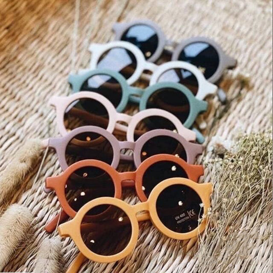 Children's Round Frame Sunglasses Are Light Cute And Cool