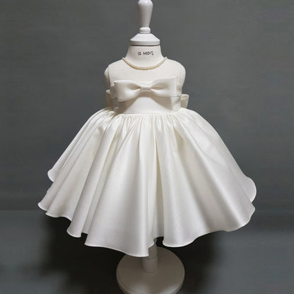 Girl Hundred Days Princess Puffy Birthday Host Piano Dress